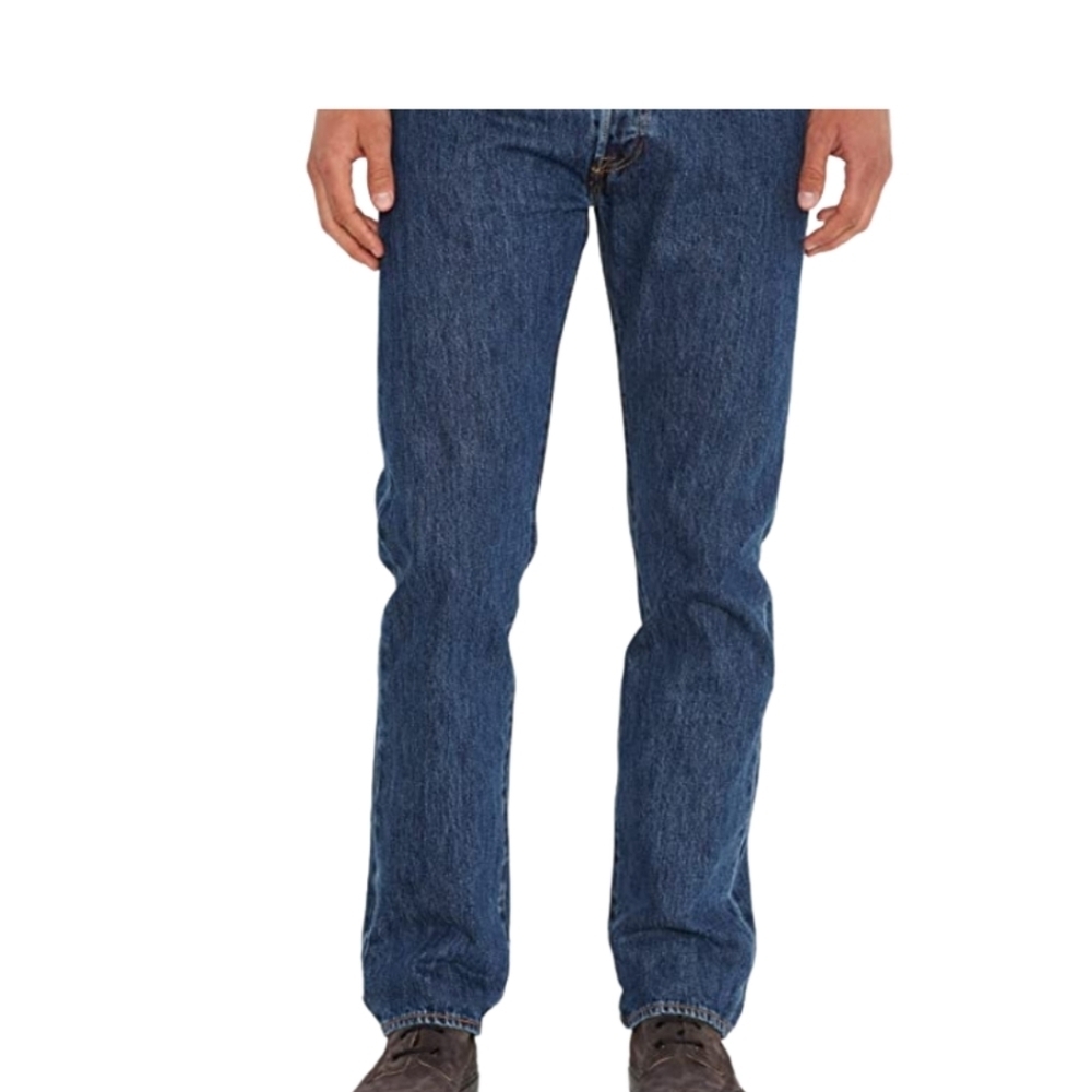 Levi Strauss & Co. 501 Button Fly Denim 5-Pocket Jeans Levis Men's 36Wx32L